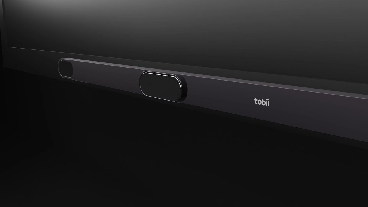 a) The Tobii Eye Tracker 4C powered ON via USB connection to a